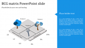 BCG matrix PowerPoint slide - Tree model Presentation